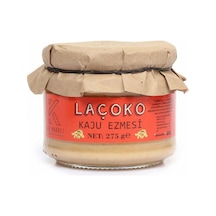 Laçoko Şekersiz Katkısız Glutensiz Vegan Doğal Kaju Ezmesi 275 G