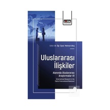 Uluslararası İlişkiler Alanında Uluslararası Araştırmalar-ııı ...