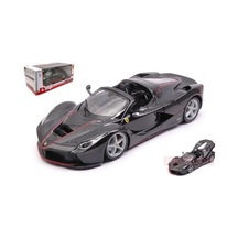 Burago Bu26022bk Ferrari La Ferrari Aperta Black 1: 24 Modellino Döküm Model
