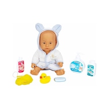 030031 Sunman, Bebelou Banyo Zamanı Bebek Seti, 35 Cm / +3 Yaş - Grsy-888855 1 Adet