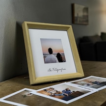 İlk Fotoğrafım Çerçevesi - 20x20 Paspartulu Fotoğraf Çerçevesi