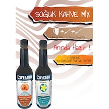 Çabuk Kahve Vanilya Karamel Aromalı Soğuk/sıcak Kahve Mix 2 Li Set 750 Ml Çözünebilir