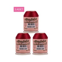 3 Adet Altınbaşak Oya Ve Dantel İpi 20 Gr - Royaleks - No: 328 Çok Renkli