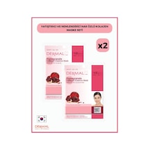 Dermal Yatıştırıcı ve Nemlendirici Nar Özlü Kolajen Maskesi 2 x 23 G