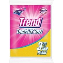 Parex Trend Temizlik Bezi 3'lü Eko Paket