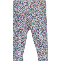 Lovetti Kız Çocuk Tiny Butterfly Desen Kapri 8914 Çok Renkli
