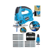 Steiner 4000 Watt Lazerli Otomatik Dekupaj Çantalı Mavi + 15 Uç