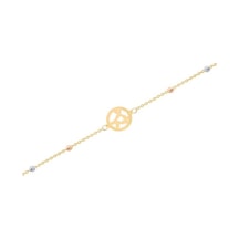 Tektaş - Altın 14 Ayar Kelebek Bileklik N11.2456 Sarı Altın