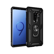 Samsung Uyumlu Galaxy S9 Plus Kılıf Zore Vega Kapak-Siyah
