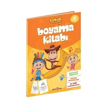 Kukuli - Boyama Kitabı-Turuncu Kapak- Beta Kids