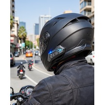 Bluetooth Kask Kulaklığı Navigasyon Ve Müzik Destekli Xxuczzzbt22intercom-3