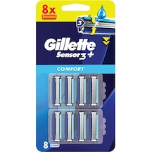 Gillette Sensor3 Plus Comfort 8'li Bıçak 2 Adet