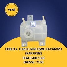 Grosse 7165 Radyatör Ek Su Deposu Genleşme Kavanozu Kapaksız Doblo Iv 1.3 Euro 6 52087165