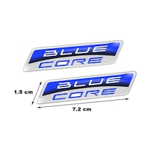 Yamaha Blue Core Damla Sticker Etiket Modeli