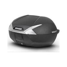 Shad Sh47 Motosiklet Arka Çanta Beyaz 47 Litre Std