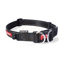 EZYDOG Double Up Çift Halkalı Boyun Tasması M Siyah
