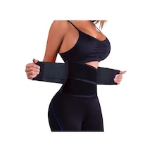 Gri/Siyah Miss Belt Göbek Bel Basen Inceltici Korse