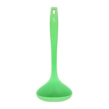Lurch - Platin Silikon Çorba Kepçesi 28 Cm Yeşil - Yanmaz, Yapışmaz, Bükülmez, Çizmez, Tat Ve Koku Bırakmaz - 240092