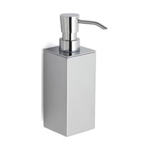 Duvara Monte Sıvı Sabunluk Krom Renk 190x60x104 Mm Diğer