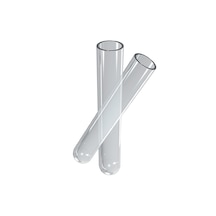 Cam Deney Tüpü Boroslikat Dibi Yuvarlak 12 75mm 5ml 10 Adet