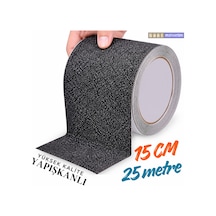 Siyah Merdiven Ve Zemin Kaydırmaz Kaymaz Bant 150mm X 25mt Evimdeyokyok
