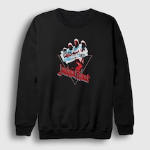 Presmono Unisex British Judas Priest Sweatshirt Siyah