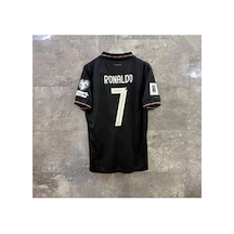 Portekiz 2026 Dünya Kupası Cristiano Ronaldo Forması Black Çok Renkli