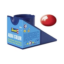 - Su Bazlı Maket Boyası Ateş Kırmızısı Parlak 18 Ml 36131 0,15 L