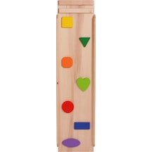 Woodnjoy Tırmanma Rampası + Kaydırak Çok Renkli