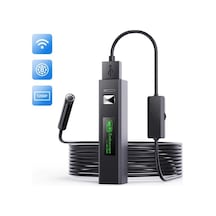 1200p Full Hd Wifi Kablosuz Endoskop Kamera - Su Geçirmez Yılan Kamera - Android, İos Ve Pc Uyu Standart