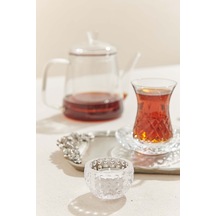 Pasabahce Dot Tealight Mumluk - 1 Adet Şeffaf