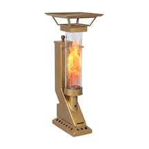 Etinova Compact İf-19 Camlı Alev Lambası Dış Mekan Pelet Soba - Gold