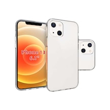 Zore İphone 13 Uyumlu Ogaa Süper Silikon Kılıf-renksiz