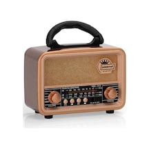 Polosmart Fs103 Nostaljik Radyo Kahverengi
