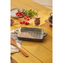 Karaca Culina Reaktif Fırın Kabı Gri 31 Cm Gri