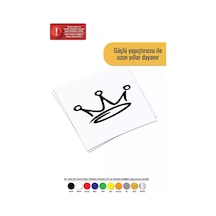 Kral Taci -3 Sticker Oto Motor Laptop Duvar Folyo Sticker 60 X 42 Cm