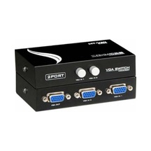 2 Port Vga Switch Çoklayıcı Çoğaltıcı Splitter Dvr Uyumlu