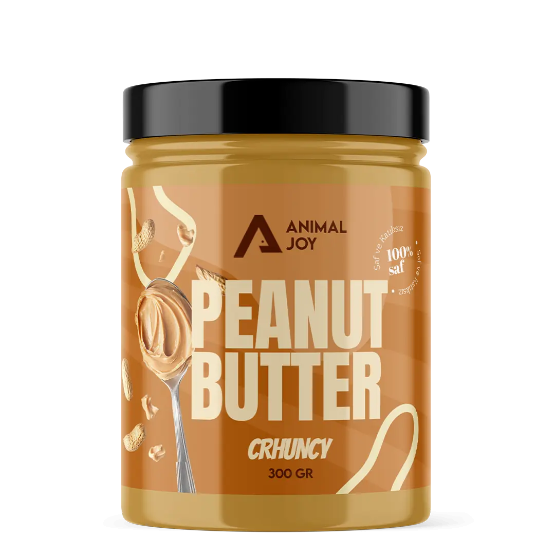 Animal Joy %100 Fıstık Ezmesi Parçacıklı 300 Gr