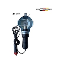 Kamyon Minibüs Seyyar Lamba 24 Volt Metal Kafesli Askılı