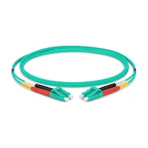 Alfafonet Lc/pc-lc/pc Multimode Om3 Dupleks 3 Metre Fiber Patch Cord Alfafonet Lc/pc-lc/pc Multimode Om3 Dupleks 3 Metre Fiber Patch Cord