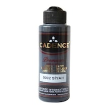 Cadence 120 Ml Premium Akrilik 0002 Siyah