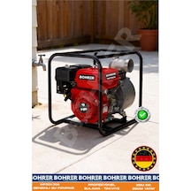 7.5hp 80a 3 Parmak Benzinli Santrifüj Sulama Bahçe Havuz Dere Su Pompası Motoru