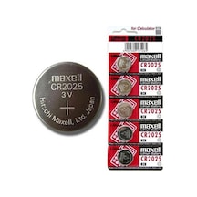 Maxell Cr2025 3v Lityum Pil 5'li Paket