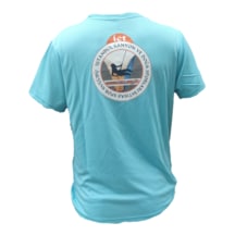 Erkek Nem Emici Hızlı Kuruma Atletik Teknik Performans T-shirt Turkuaz Erkek Nem Emici Hızlı Kuruma Atletik Teknik Performans T-shirt Turkuaz