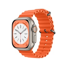 Ersapple Watch 42mm Ocean Kordon - Turuncu Diğer