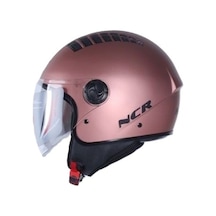 Ncr 230 Yarım Yazlık Kask Rose Gold Gül Kurusu Ece Belgeli Diğer