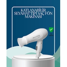 Zenvia Seyahat Uyumlu Saç Kurutma Makinesi Hafif Ve Kompakt Znv2026