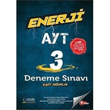 Palme Yayıncılık Enerji Ayt Eşit Ağırlık 3 Deneme Sınavı