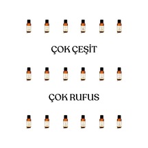 Rufus Concept Amber Mum Esansı 20ml Çok Renkli