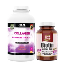 Collagen Tip 1-2-3 Hyaluronik Asit 300  Tablet+biotin 120  Tablet